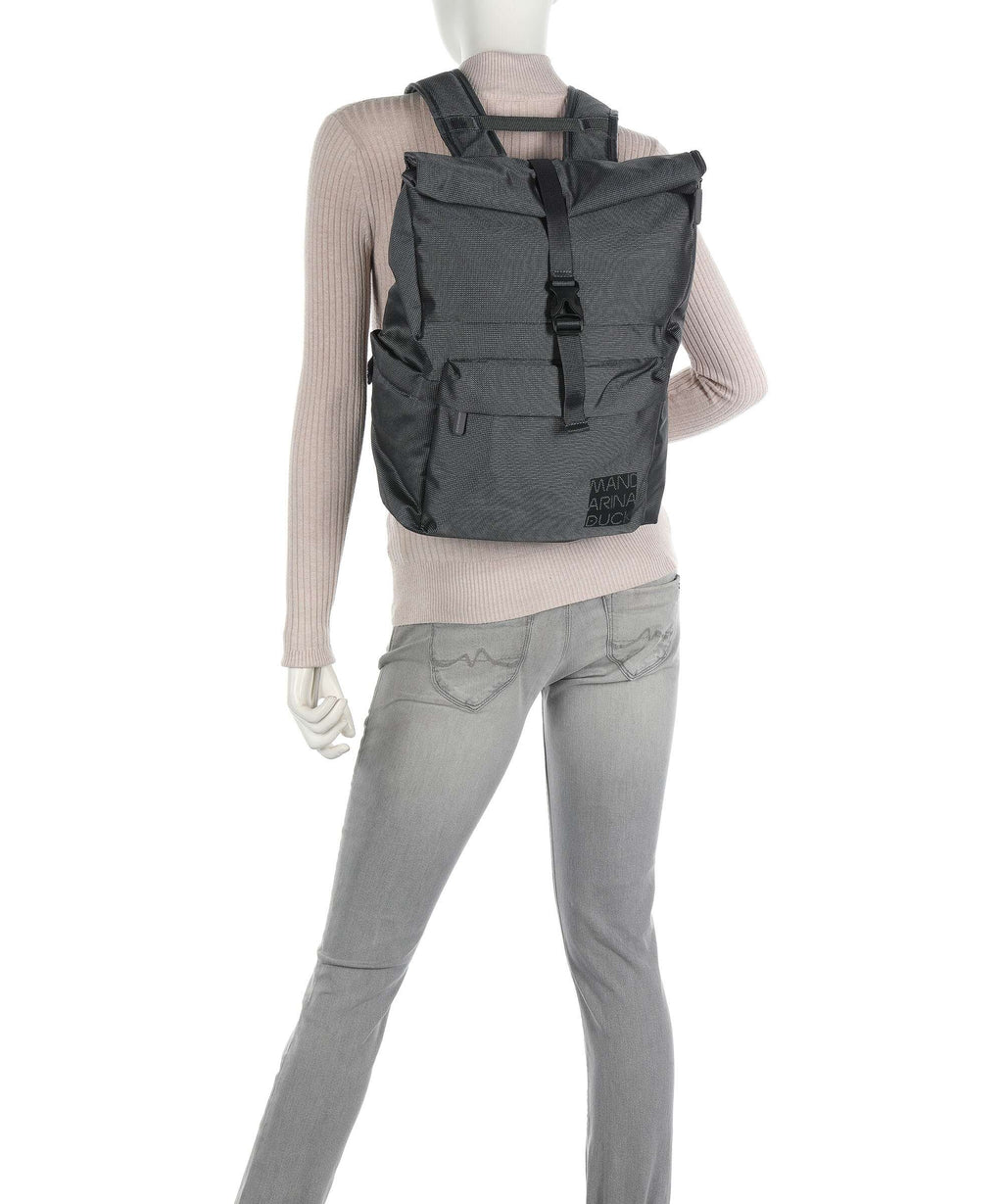 Mandarina Duck District Rolltop backpack steel