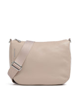 Mandarina Duck Mellow Leather Crossbody tas warm taupe