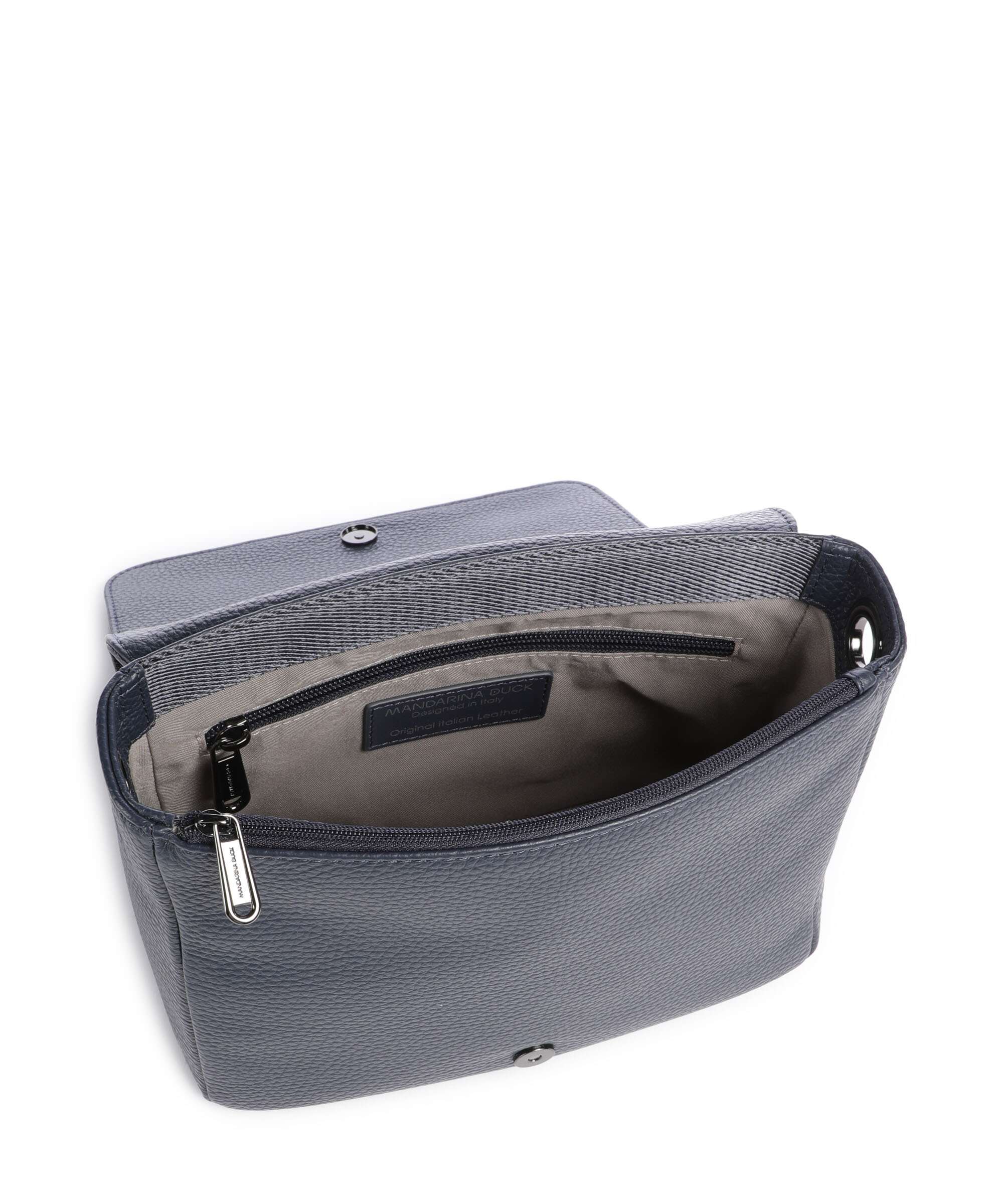 Mandarina Duck Mellow Leather Shoulder bag dress blue