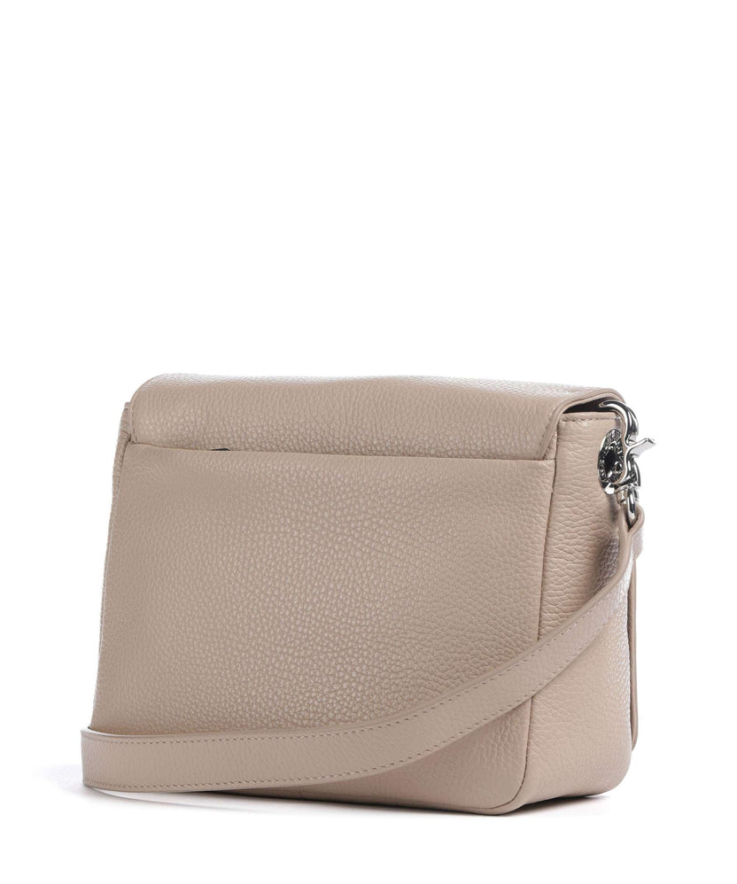 Mandarina Duck Mellow Leather Shoulder bag warm taupe