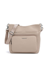 Mandarina Duck Mellow Leather Crossbody tas warm taupe