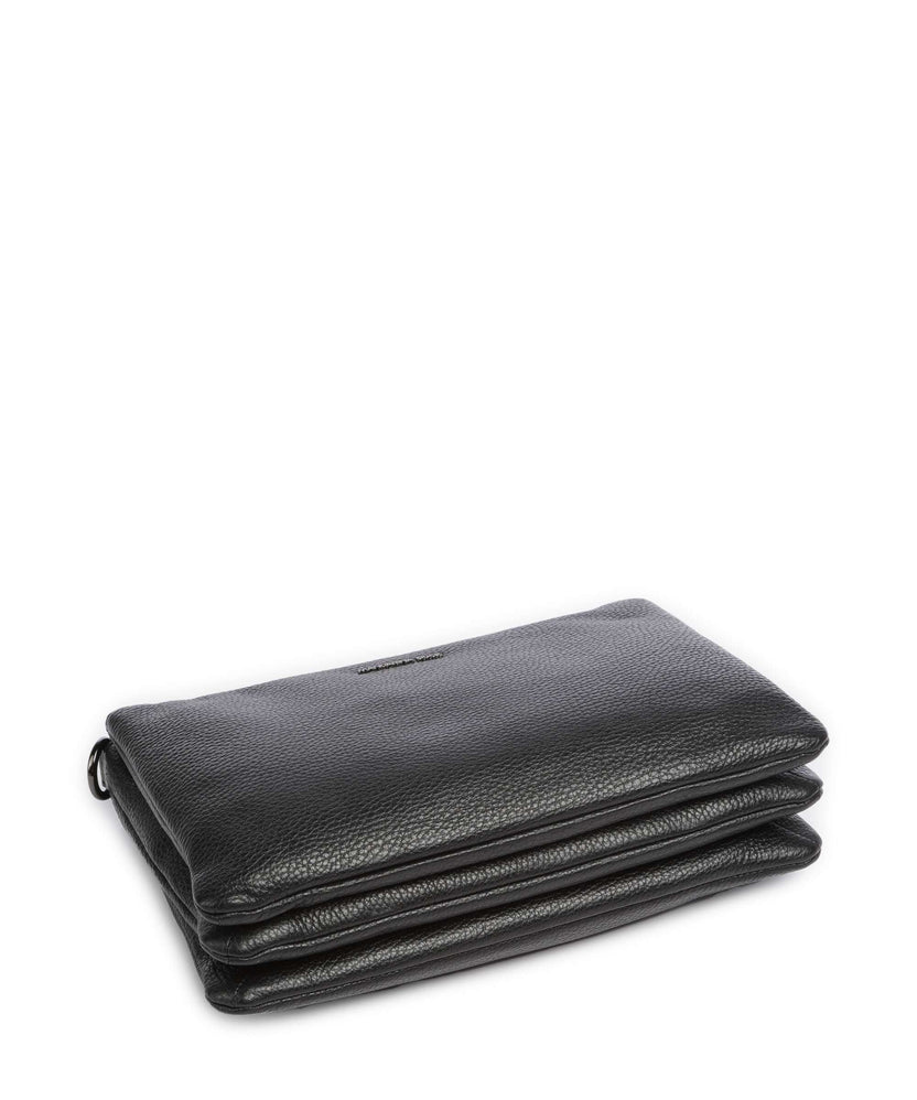 Mandarina Duck Mellow Leather Crossbody bag nero