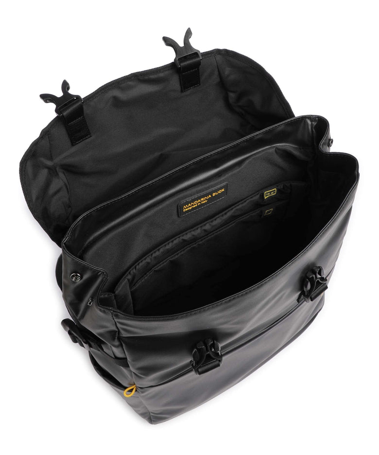Mandarina Duck Eco Coated Laptop backpack black