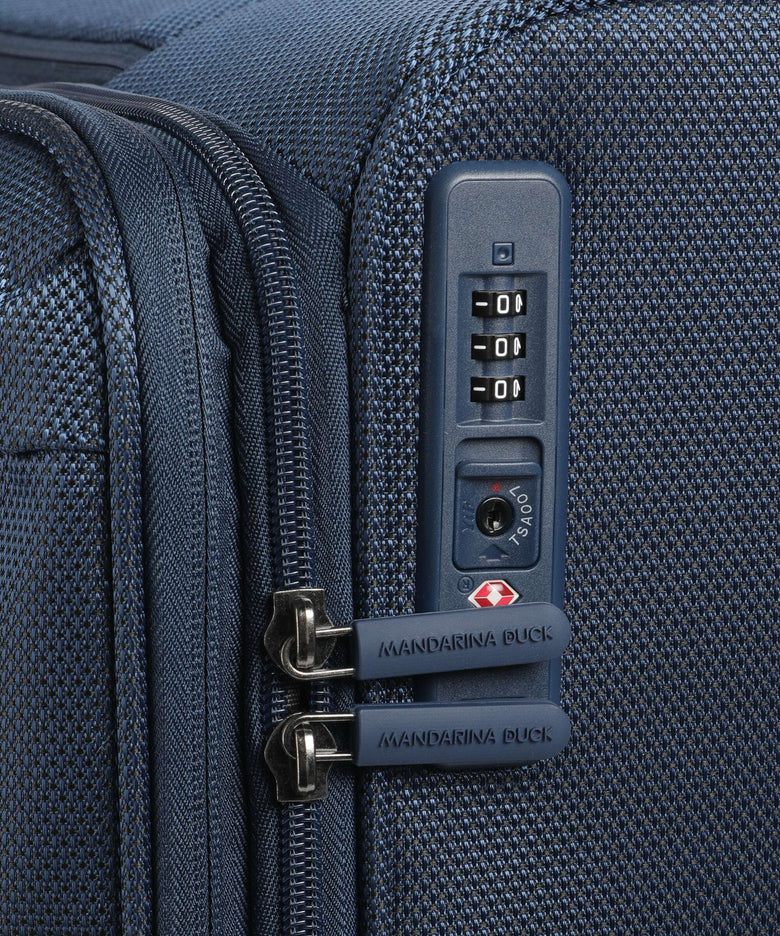 Mandarina Duck Zephyr Spinner (4 wheels) dress blue