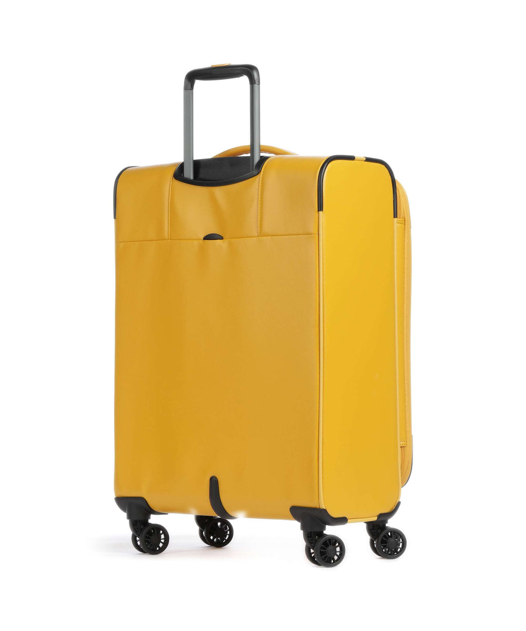 Mandarina Duck Eco Coated Spinner (4 wheels) duck yellow