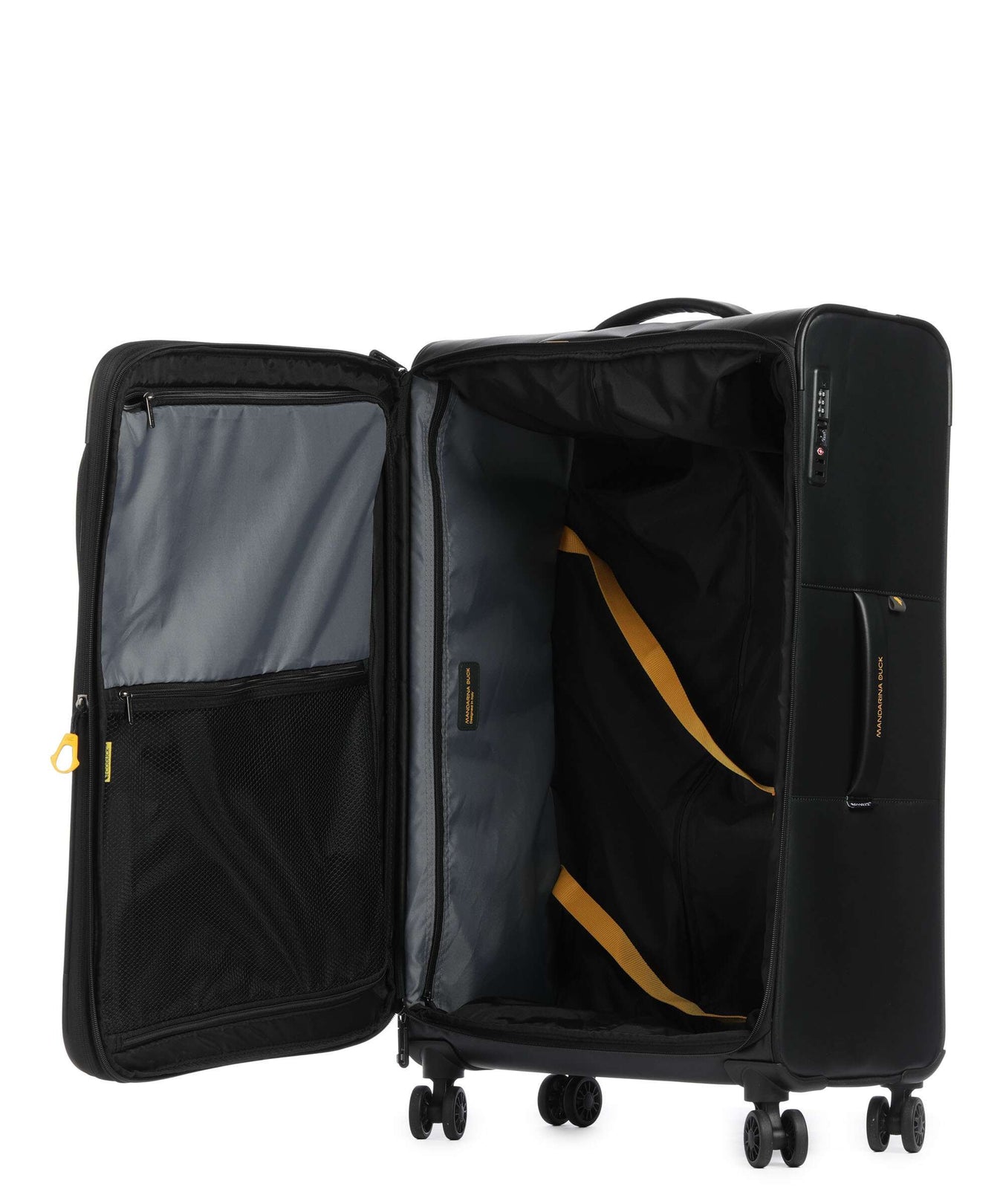 Mandarina Duck Eco Coated Spinner (4 wheels) black