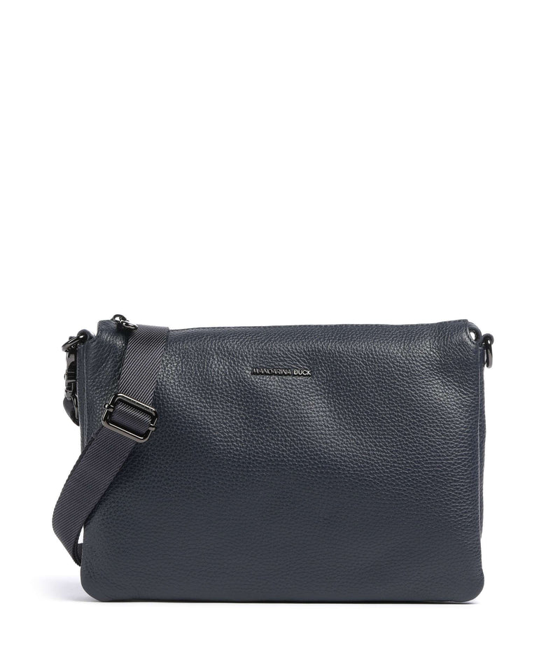 Mandarina Duck Mellow Leather Crossbody bag dress blue