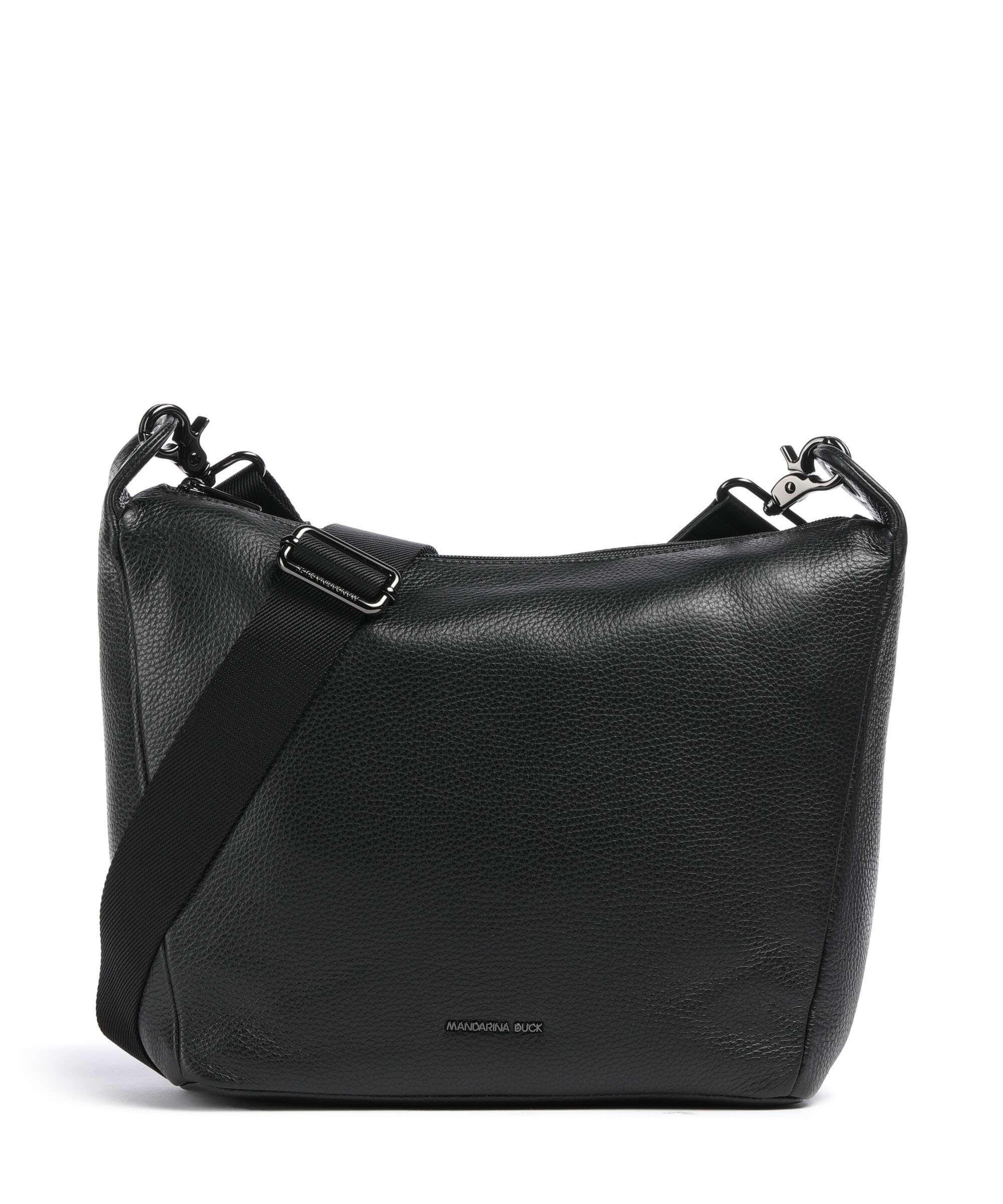 Mandarina Duck Mellow Leather Crossbody bag nero