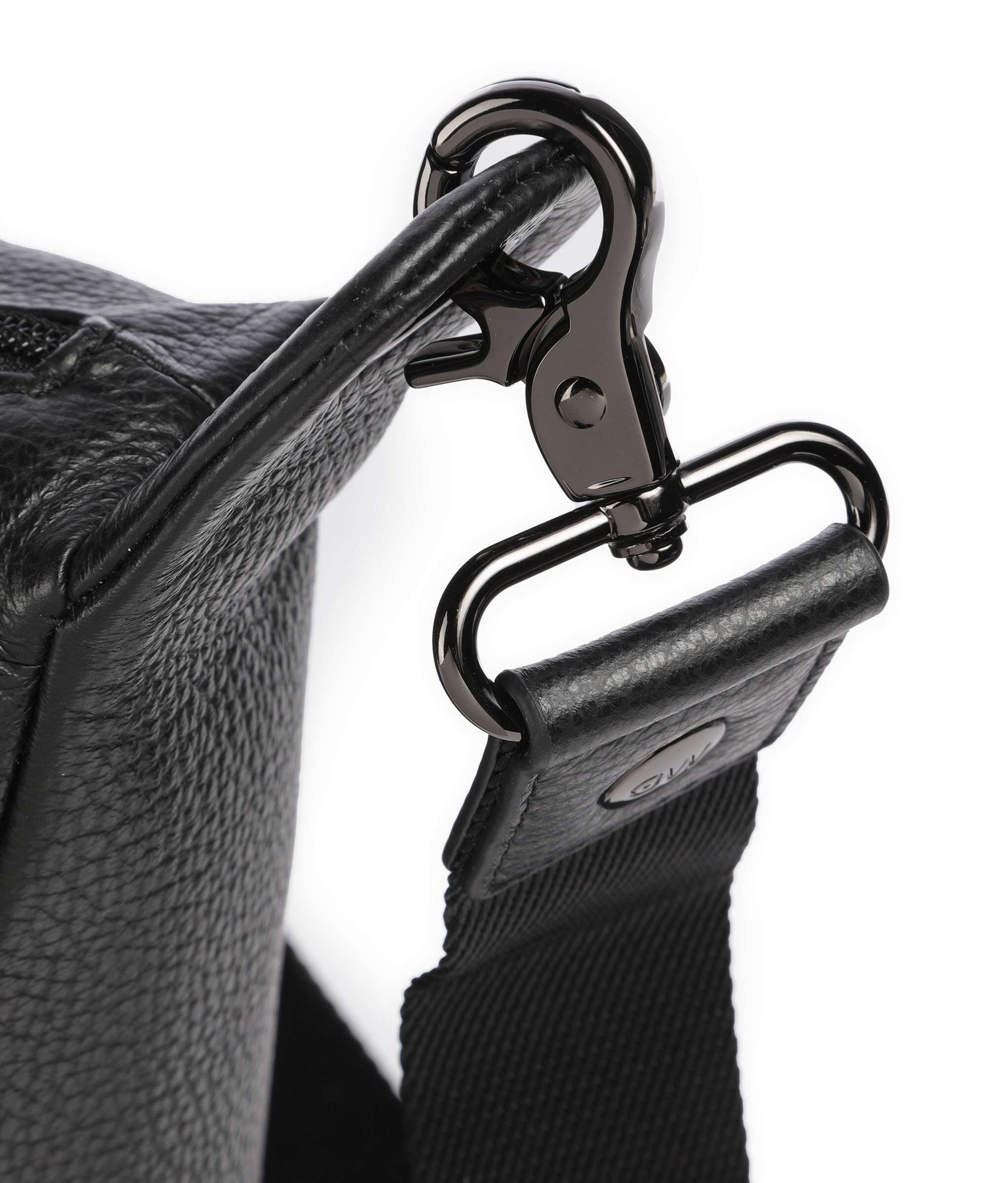 Mandarina Duck Mellow Leather Crossbody bag nero