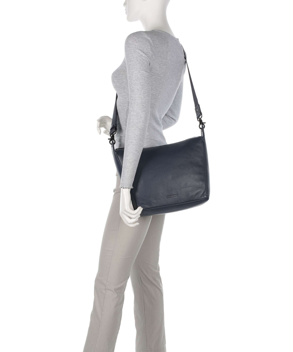 Mandarina Duck Mellow Leather Crossbody bag dress blue