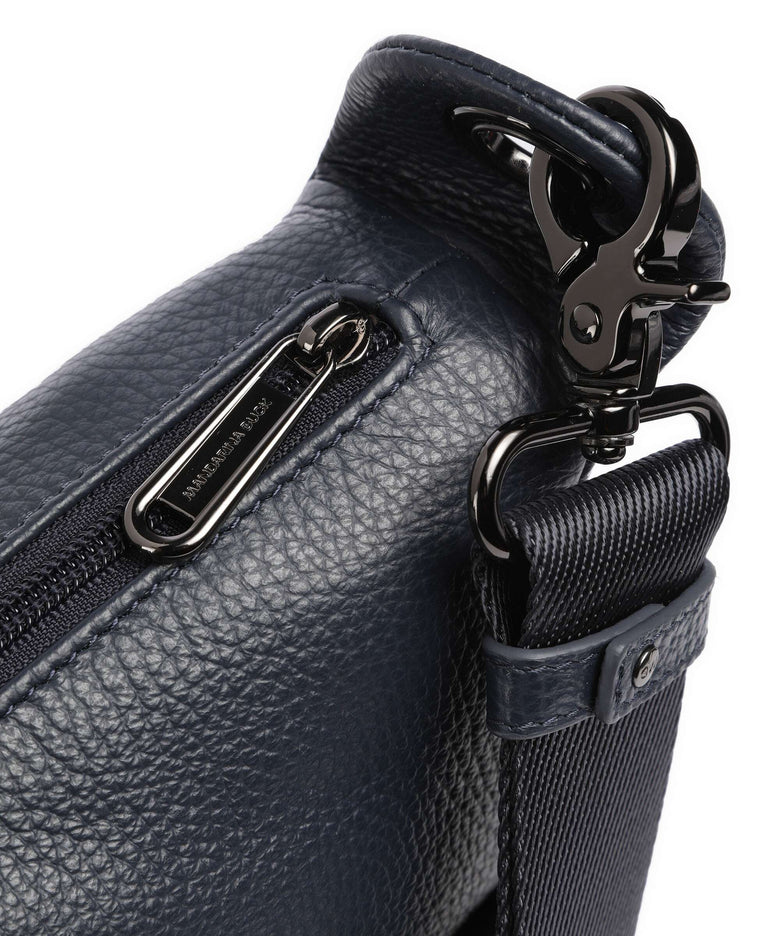 Mandarina Duck Mellow Leather Crossbody bag dress blue