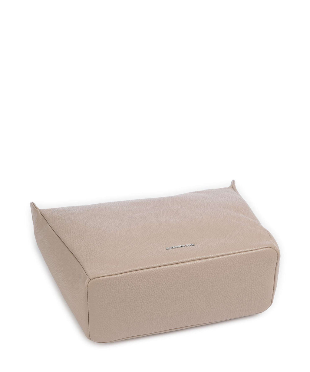 Mandarina Duck Mellow Leather Crossbody bag warm taupe