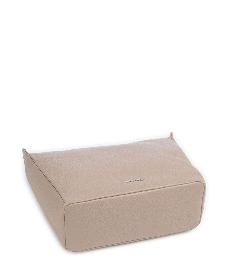 Mandarina Duck Mellow Leather Crossbody bag warm taupe