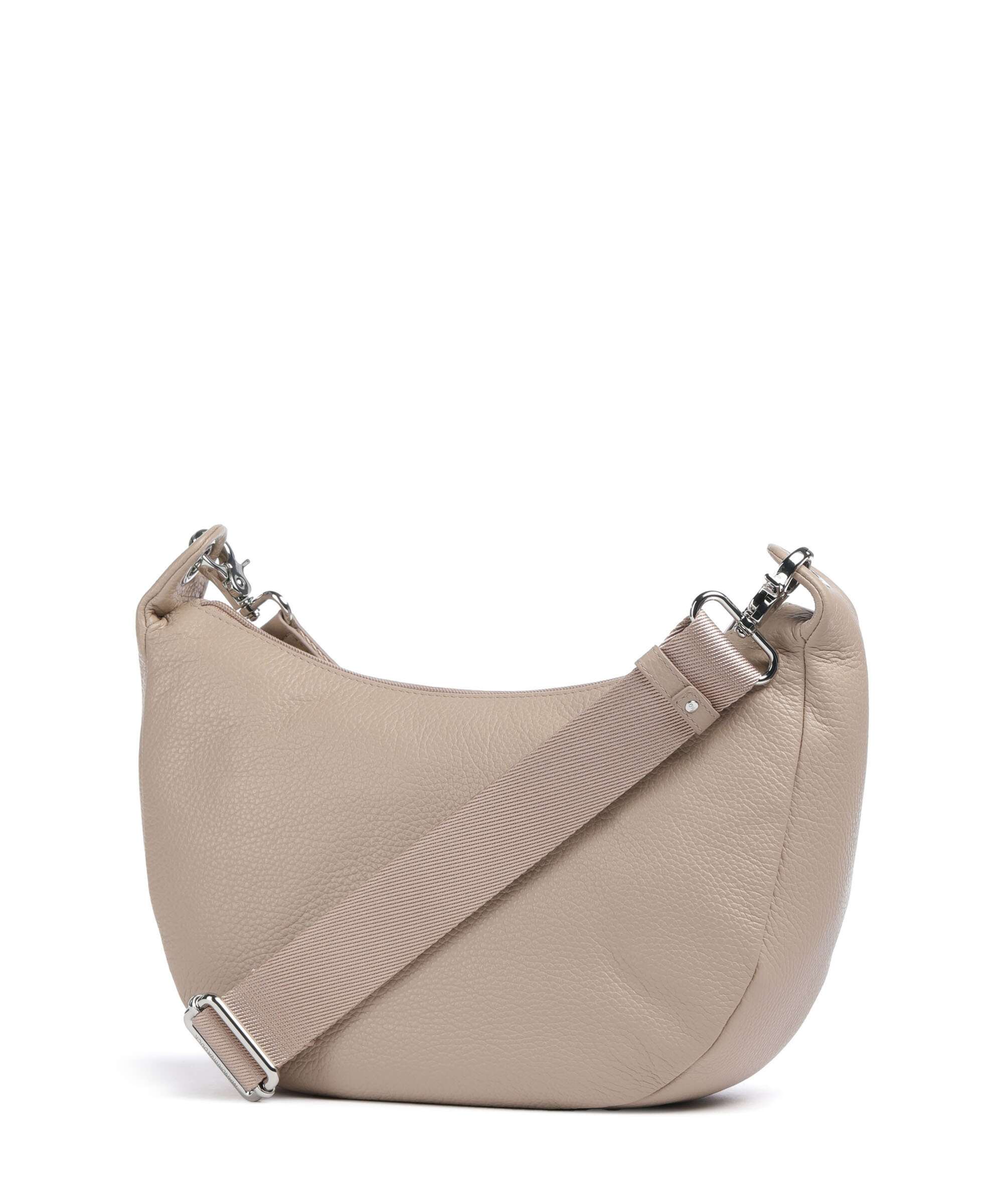 Mandarina Duck Mellow Leather Shoulder bag warm taupe
