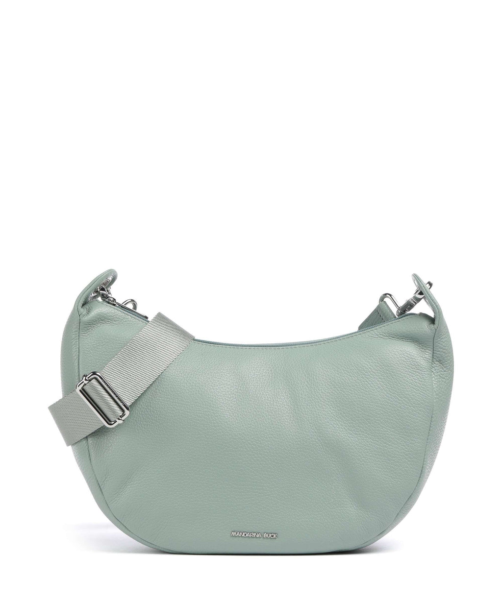 Mandarina Duck Mellow Leather Shoulder bag iceberg green