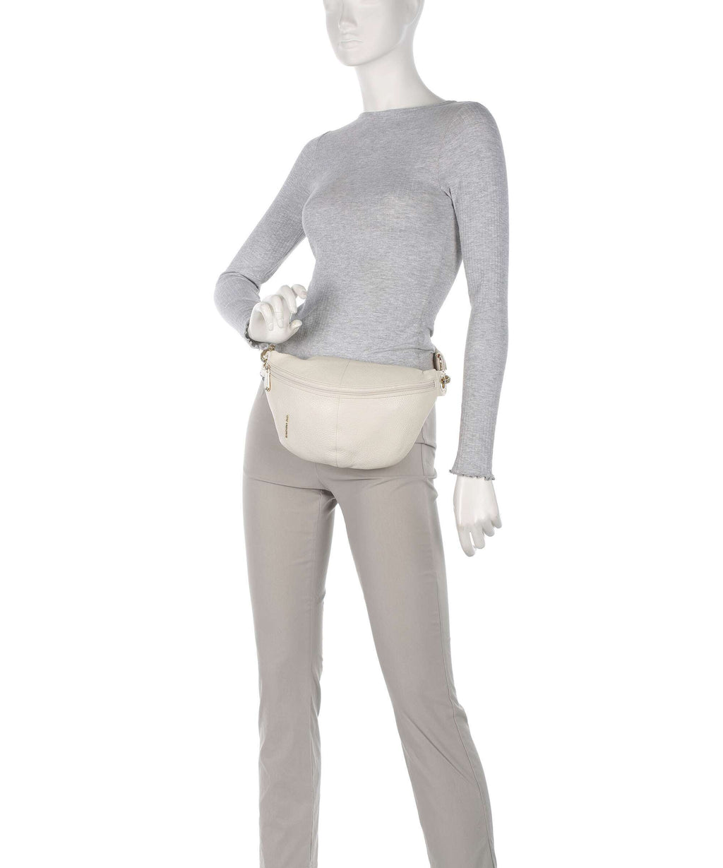 Mandarina Duck Mellow Leather Belt bag almond