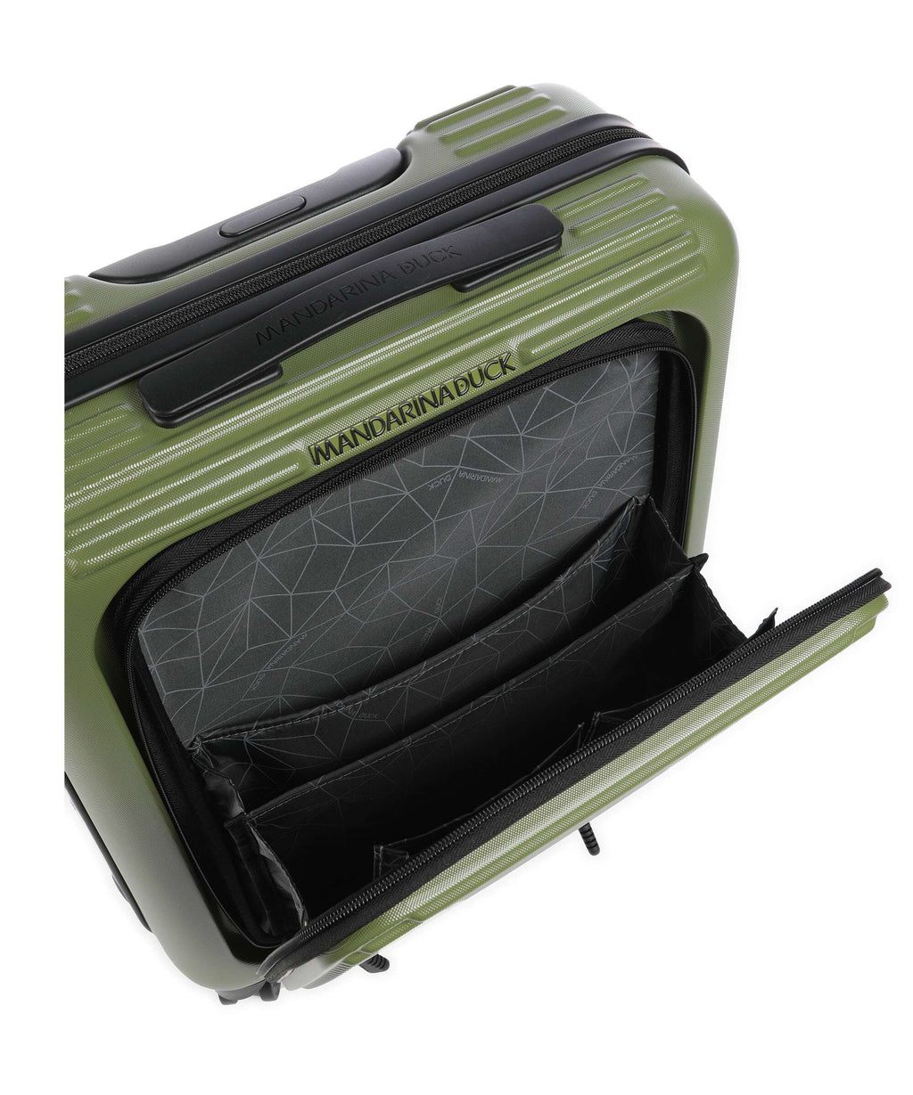 Mandarina Duck Tank Case Spinner (4 wheels) military green