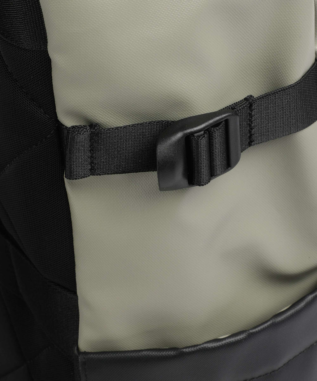 Mandarina Duck Coated Laptop backpack mud