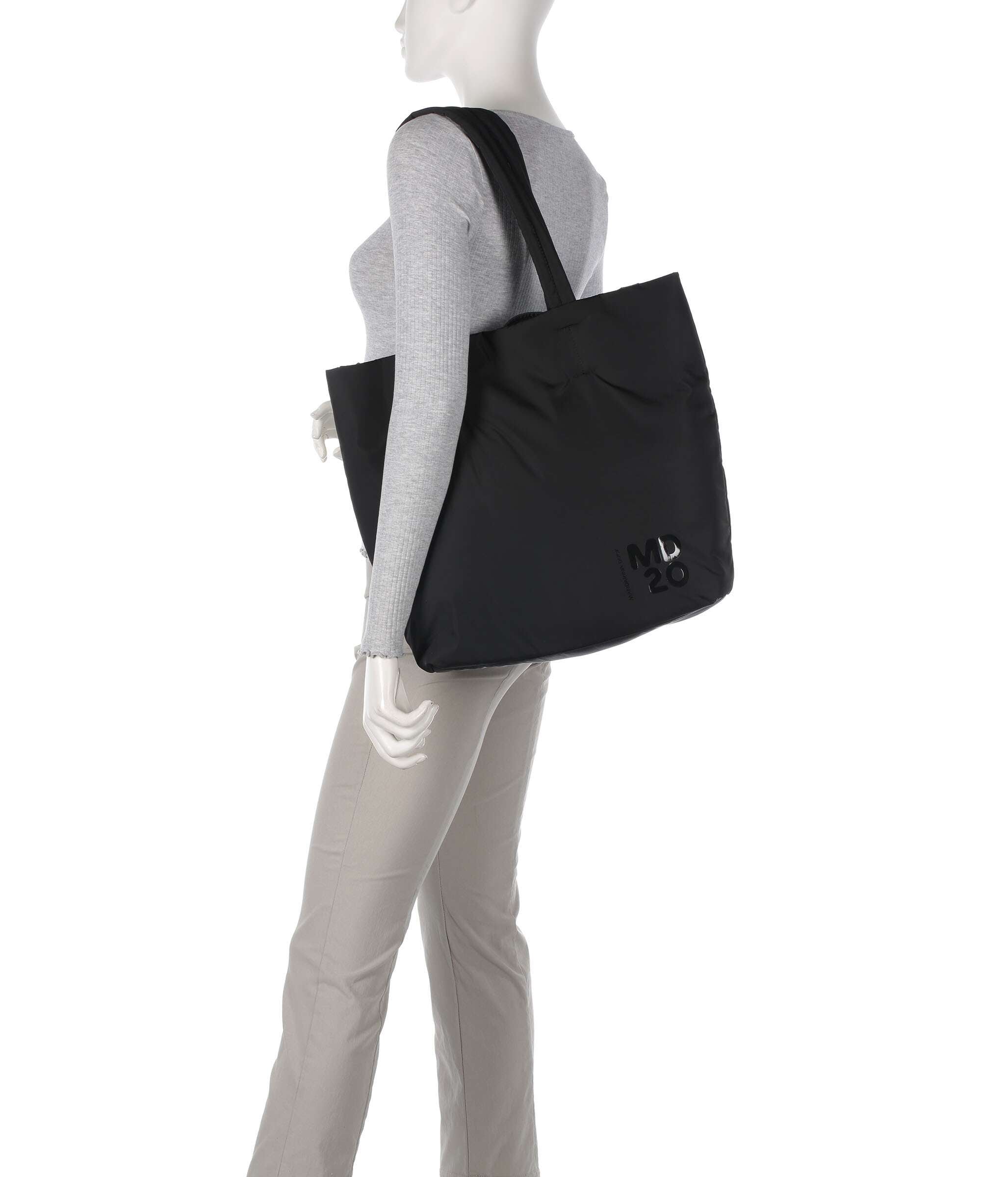 Mandarina Duck MD20 Balloon Tote bag black
