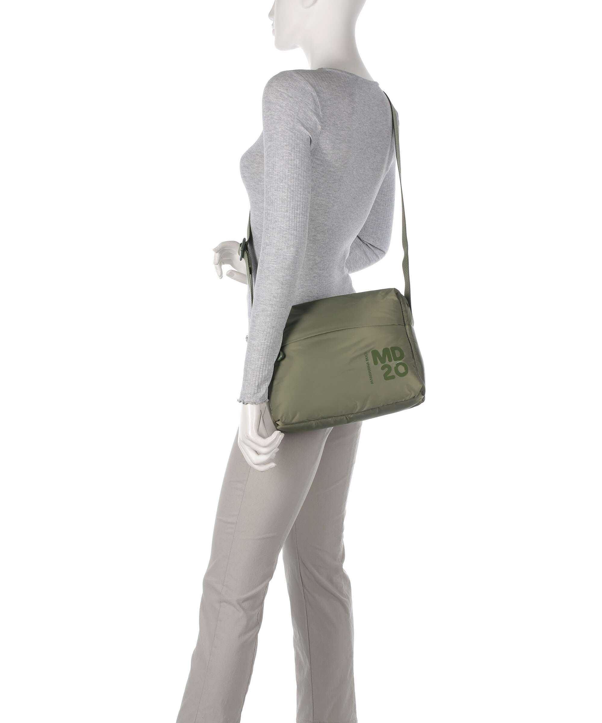 Mandarina Duck MD20 Balloon Shoulder bag military green