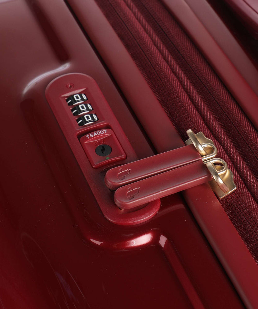 Mandarina Duck Logoduck+ Metal Spinner (4 wheels) red metal