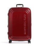 Mandarina Duck Logoduck+ Metal Trolley (4 wielen) red metal