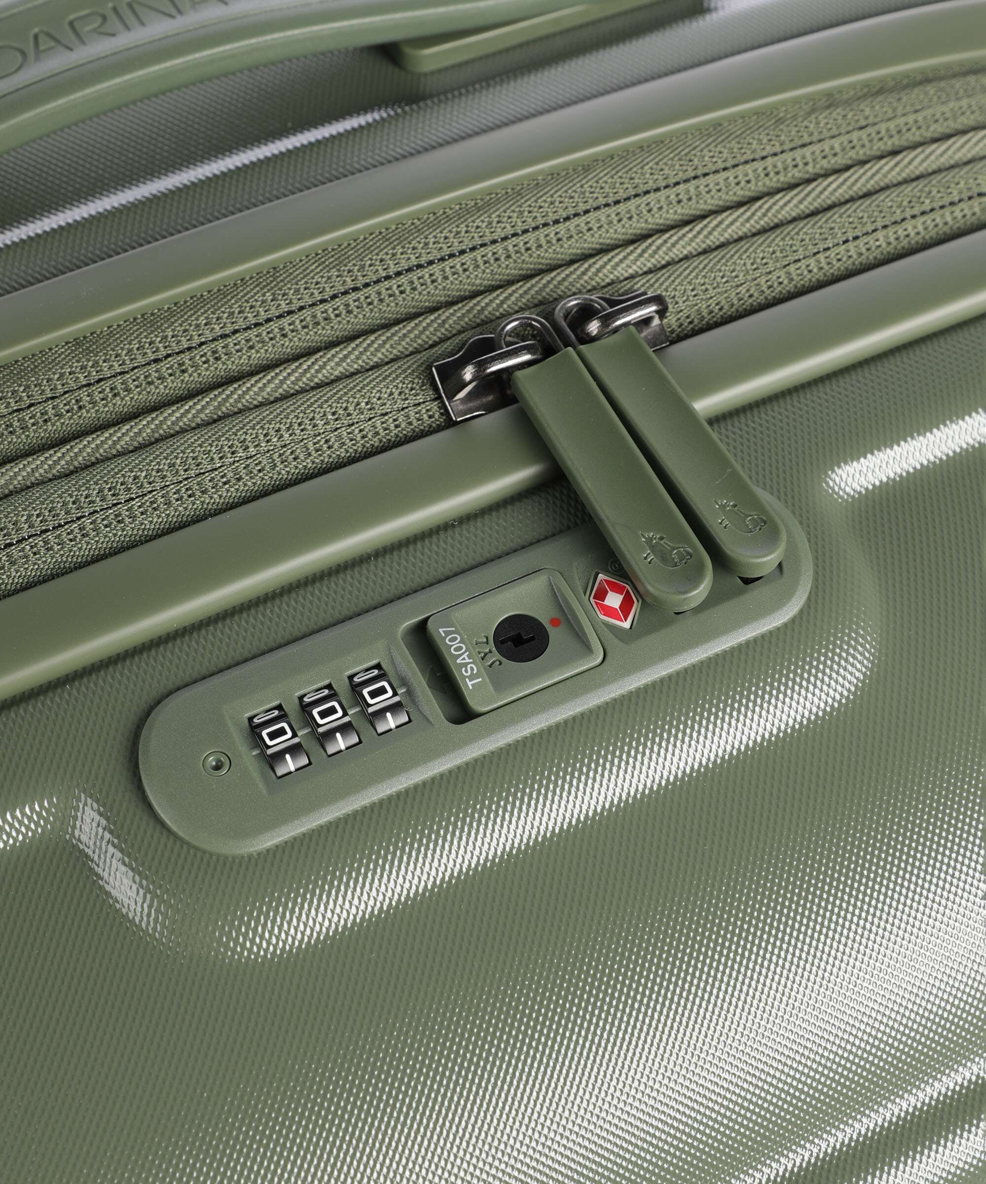Mandarina Duck Logoduck+ Spinner (4 wheels) pine green