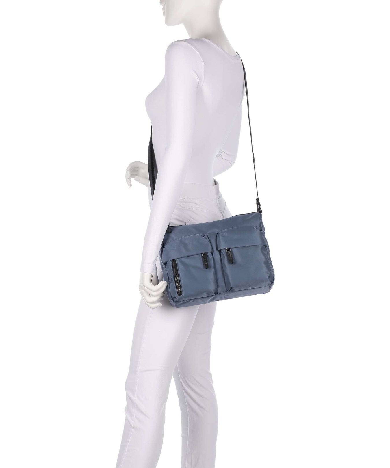 Mandarina Duck Hunter Crossbody bag blue wing