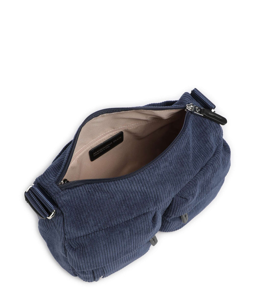 Mandarina Duck Hunter Velvet Crossbody bag blue wing