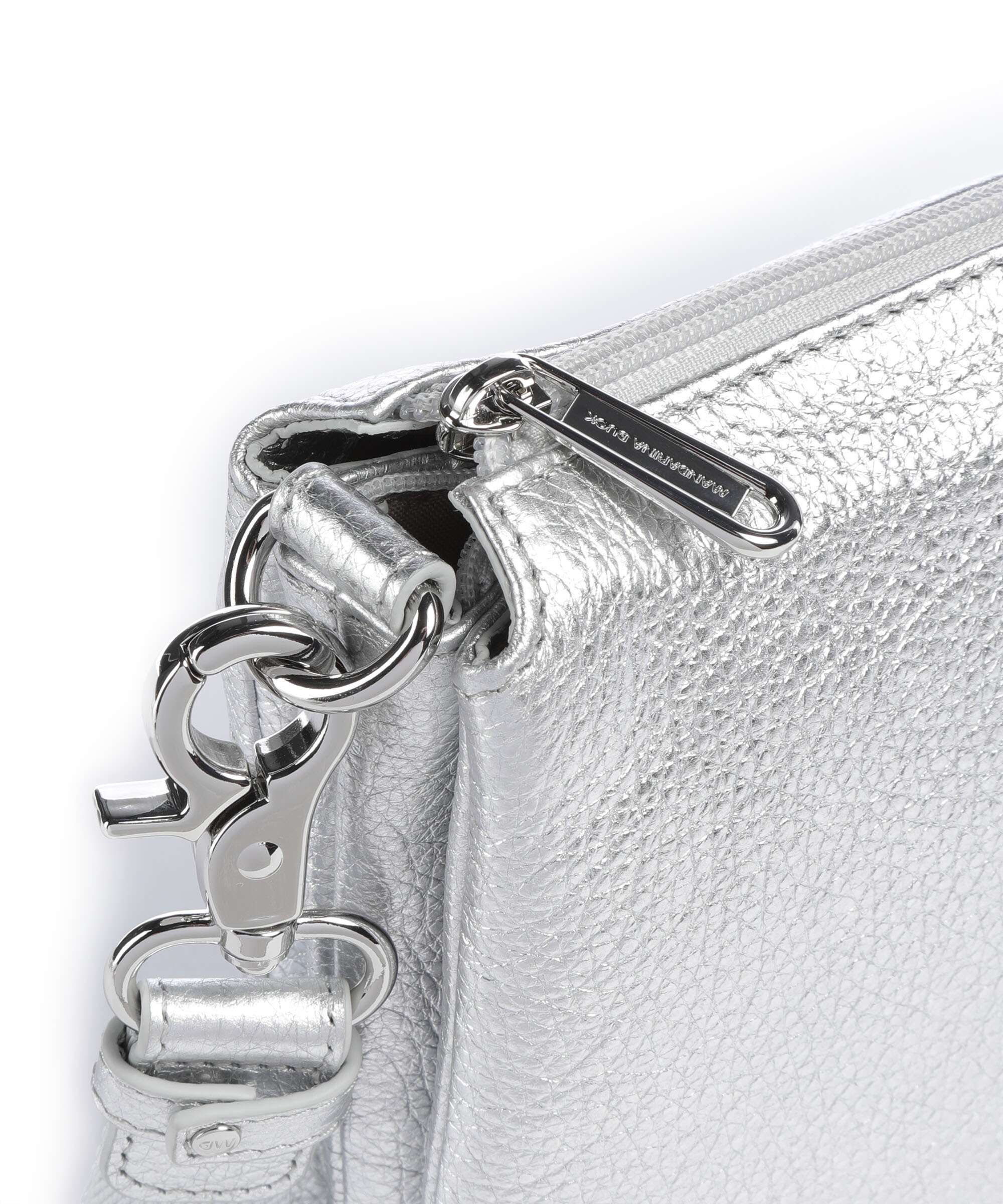 Mandarina Duck Mellow Metal Crossbody bag silver