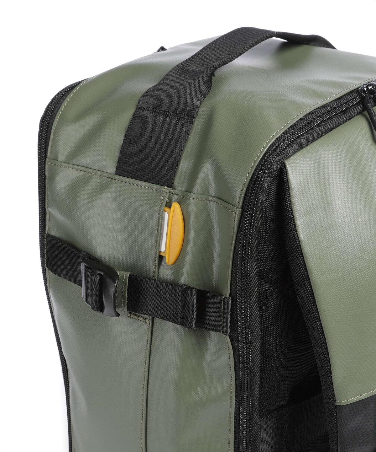 Mandarina Duck Coated Backpack pine green