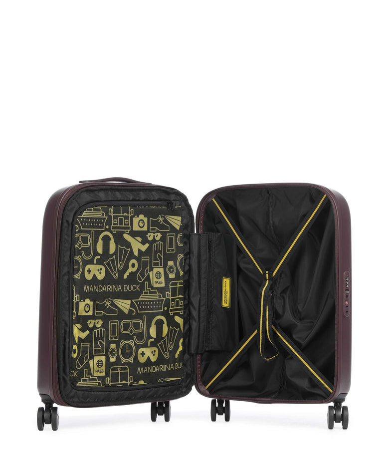 Mandarina Duck Logoduck+ Spinner (4 wheels) choco ice