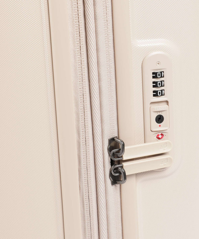 Mandarina Duck Logoduck+ Spinner (4 wheels) white mocha