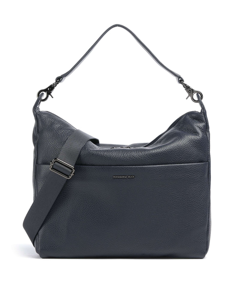 Mandarina Duck Mellow Leather Hobo bag dress blue