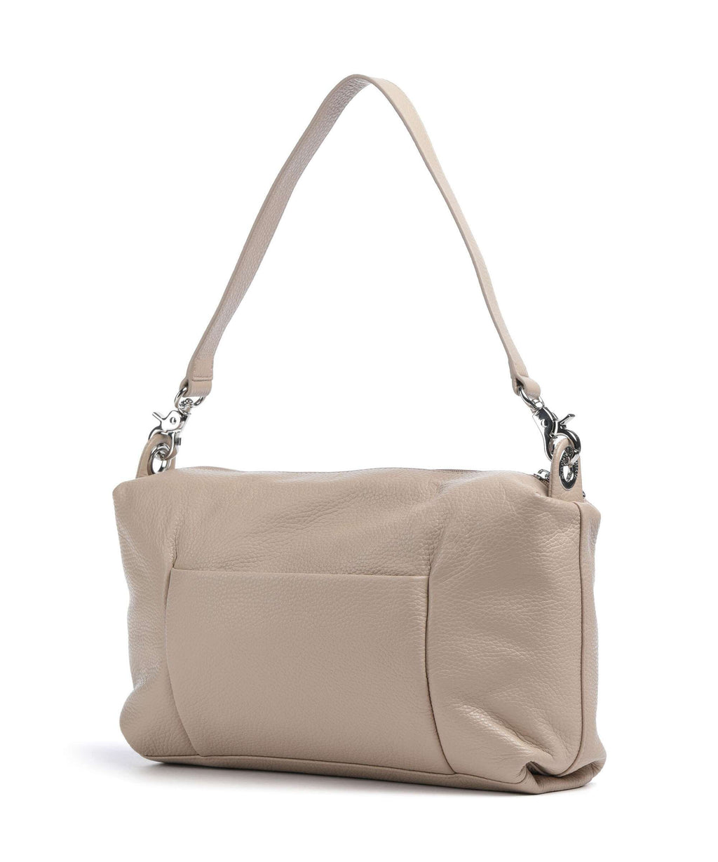 Mandarina Duck Mellow Leather Shoulder bag warm taupe