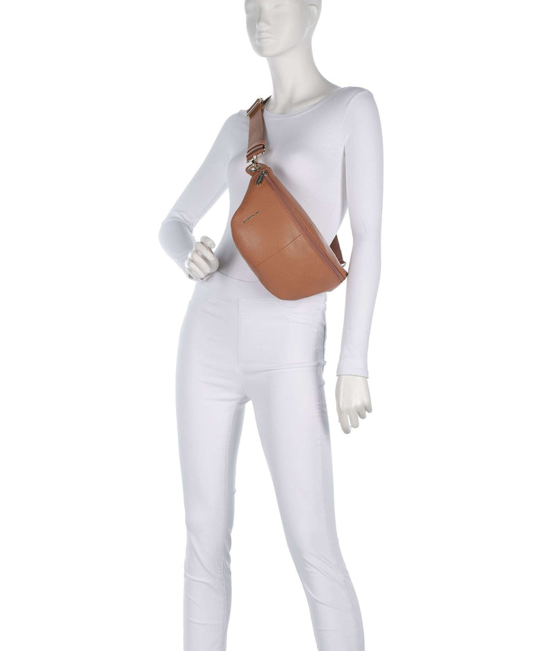 Mandarina Duck Mellow Leather Fanny pack pecan nut
