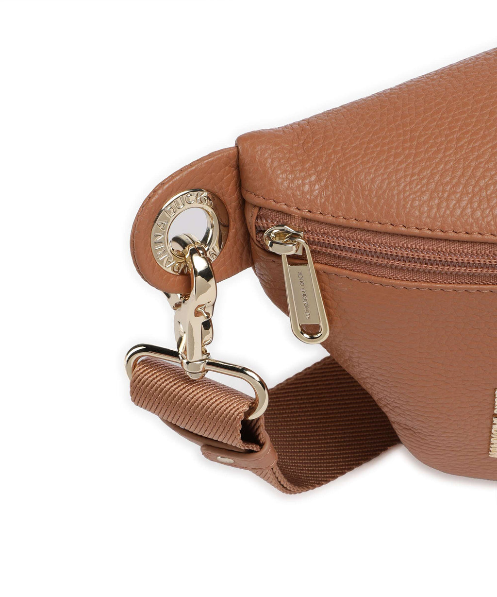 Mandarina Duck Mellow Leather Belt bag pecan nut