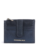 Mandarina Duck Mellow Metal Étui à cartes crédit blue indigo
