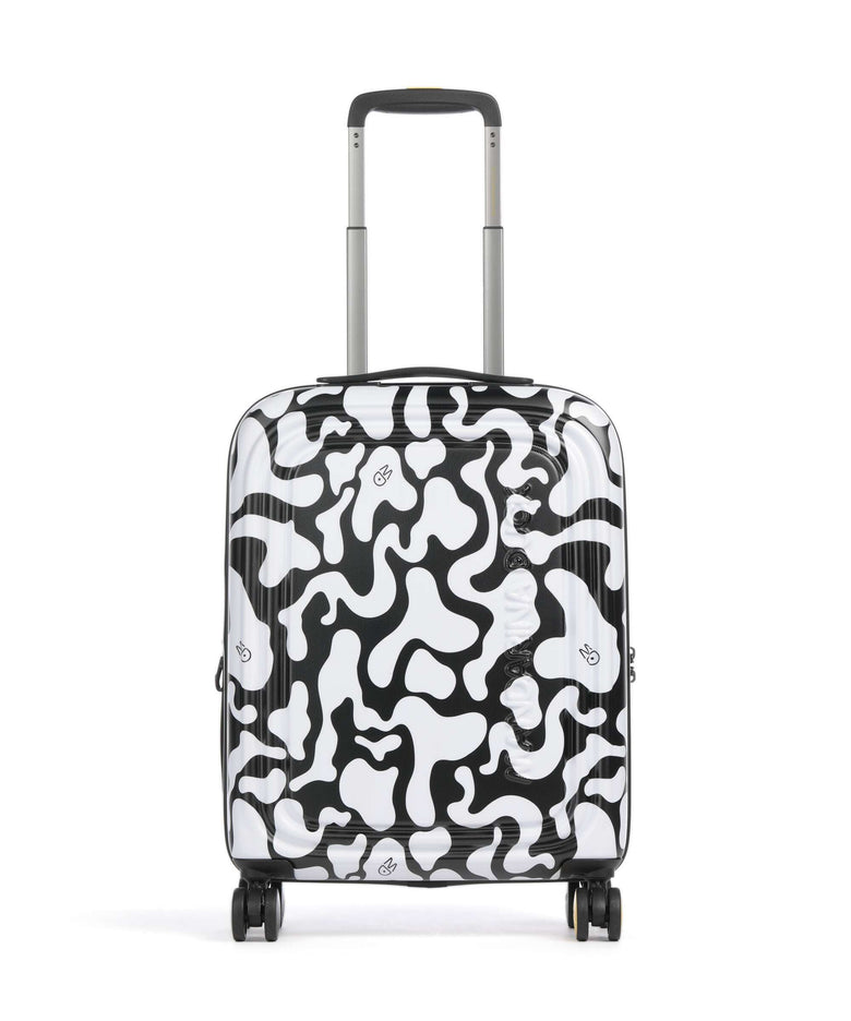 Mandarina Duck Logoduck+ Moire Spinner (4 wheels) moire