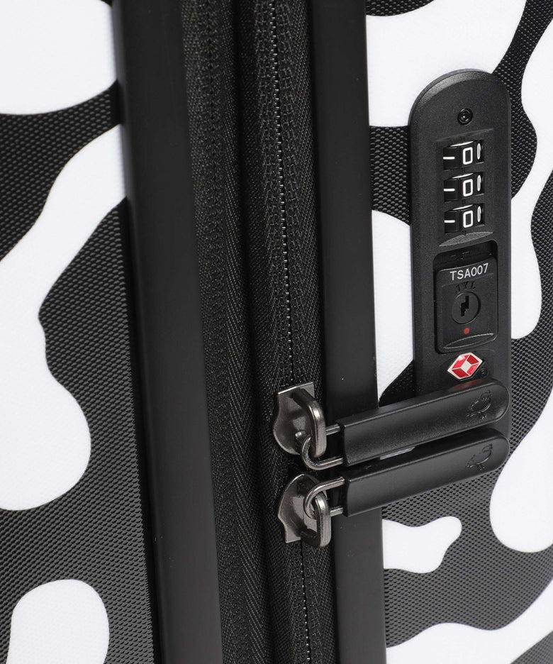 Mandarina Duck Logoduck+ Moire Spinner (4 wheels) moire