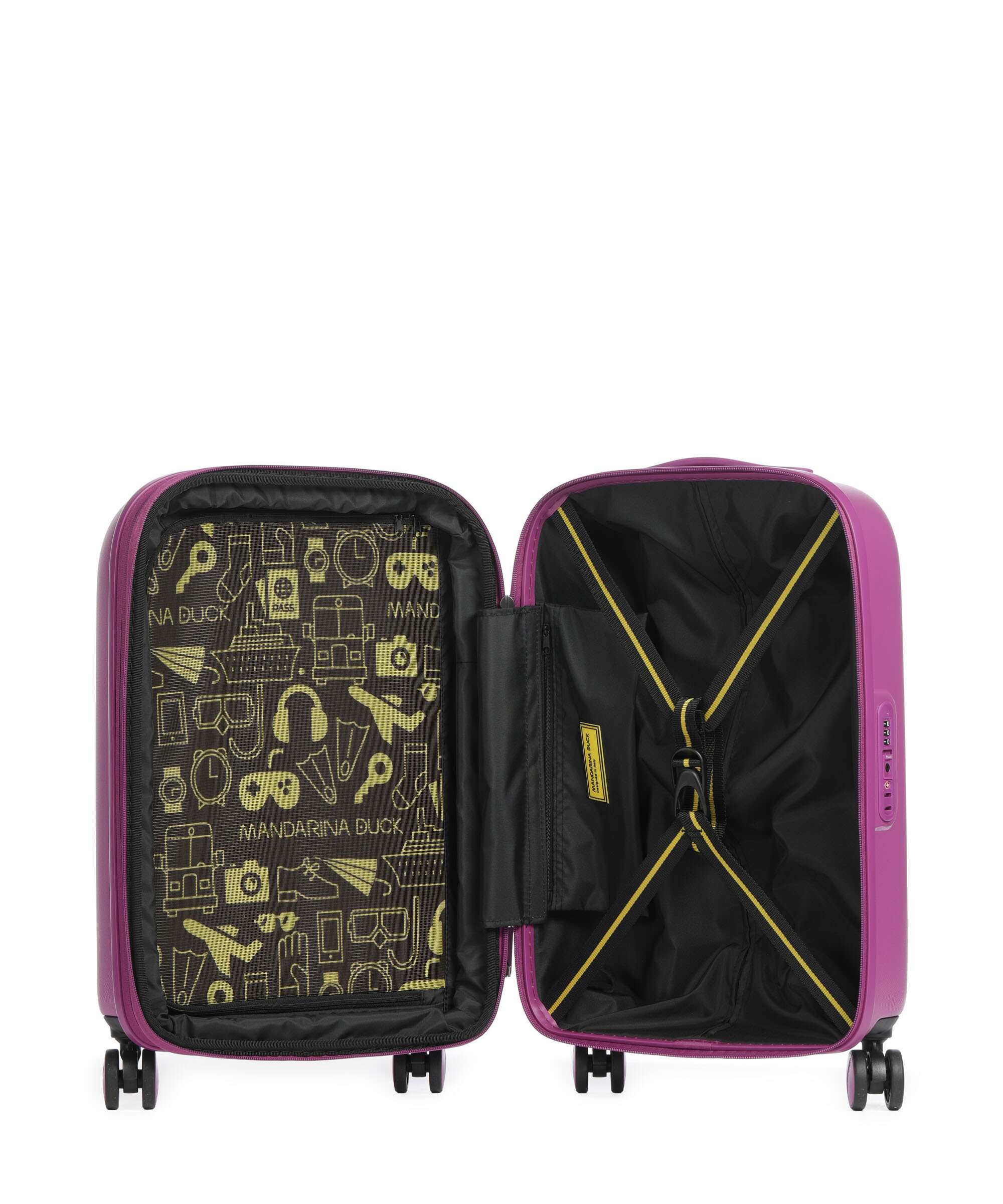 Mandarina Duck Logoduck+ Spinner (4 wheels) digital pink
