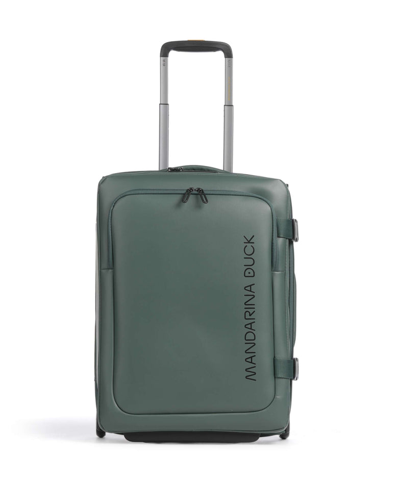Mandarina Duck Eco Coated Spinner (4 wheels) deep green