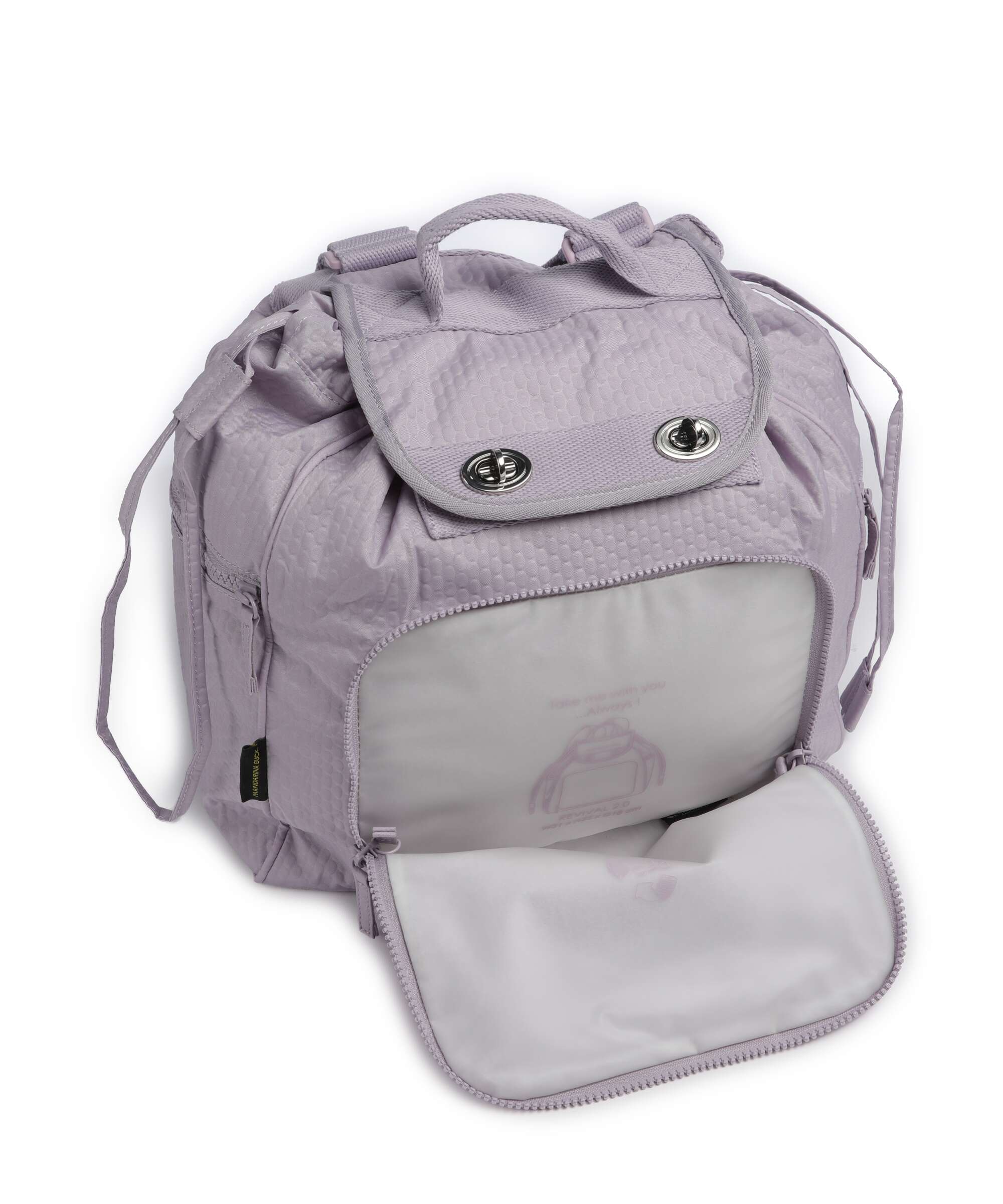 Mandarina Duck Revival 2.0 Backpack frosty lilac