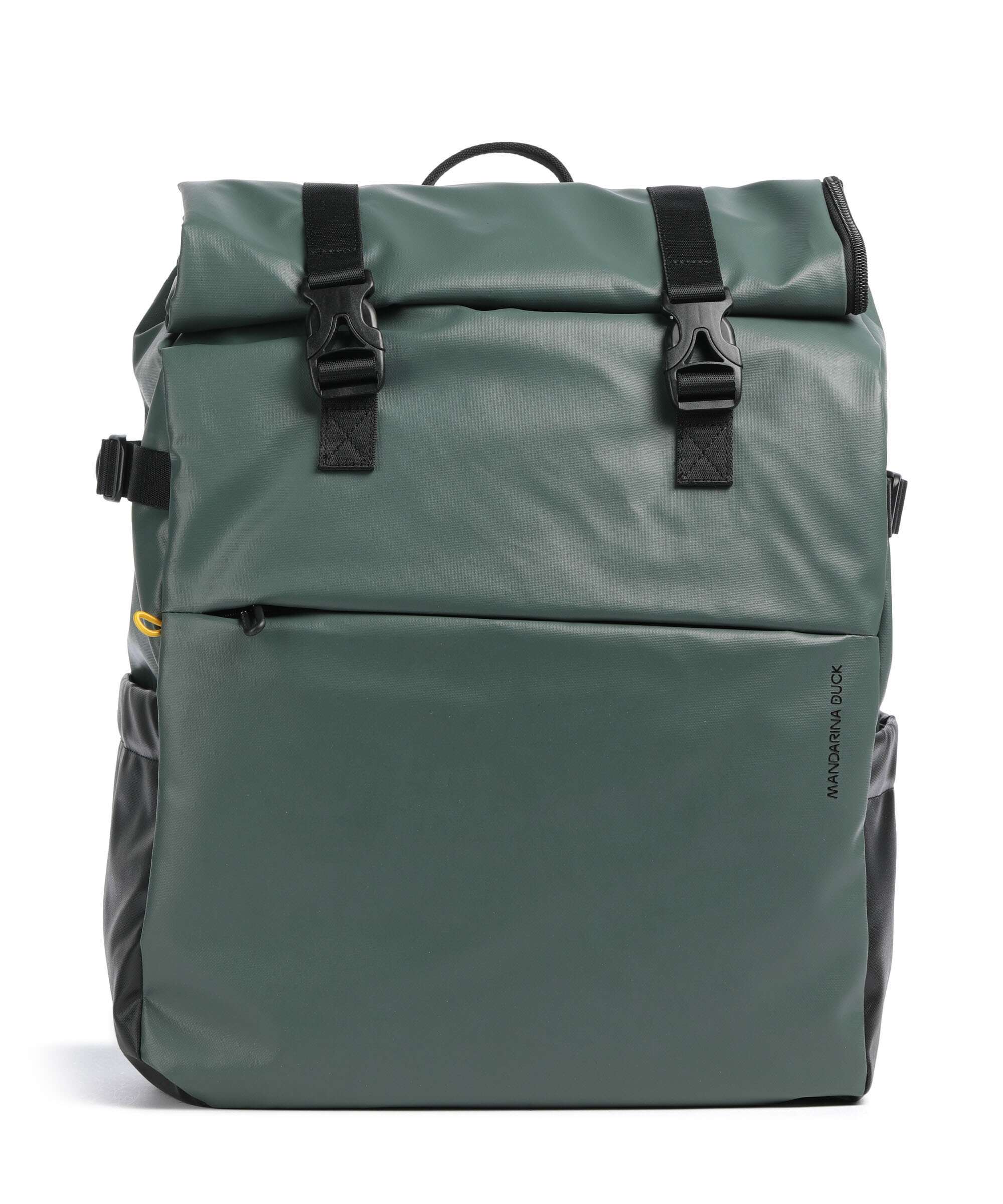 Mandarina Duck Eco Coated Laptop backpack deep green