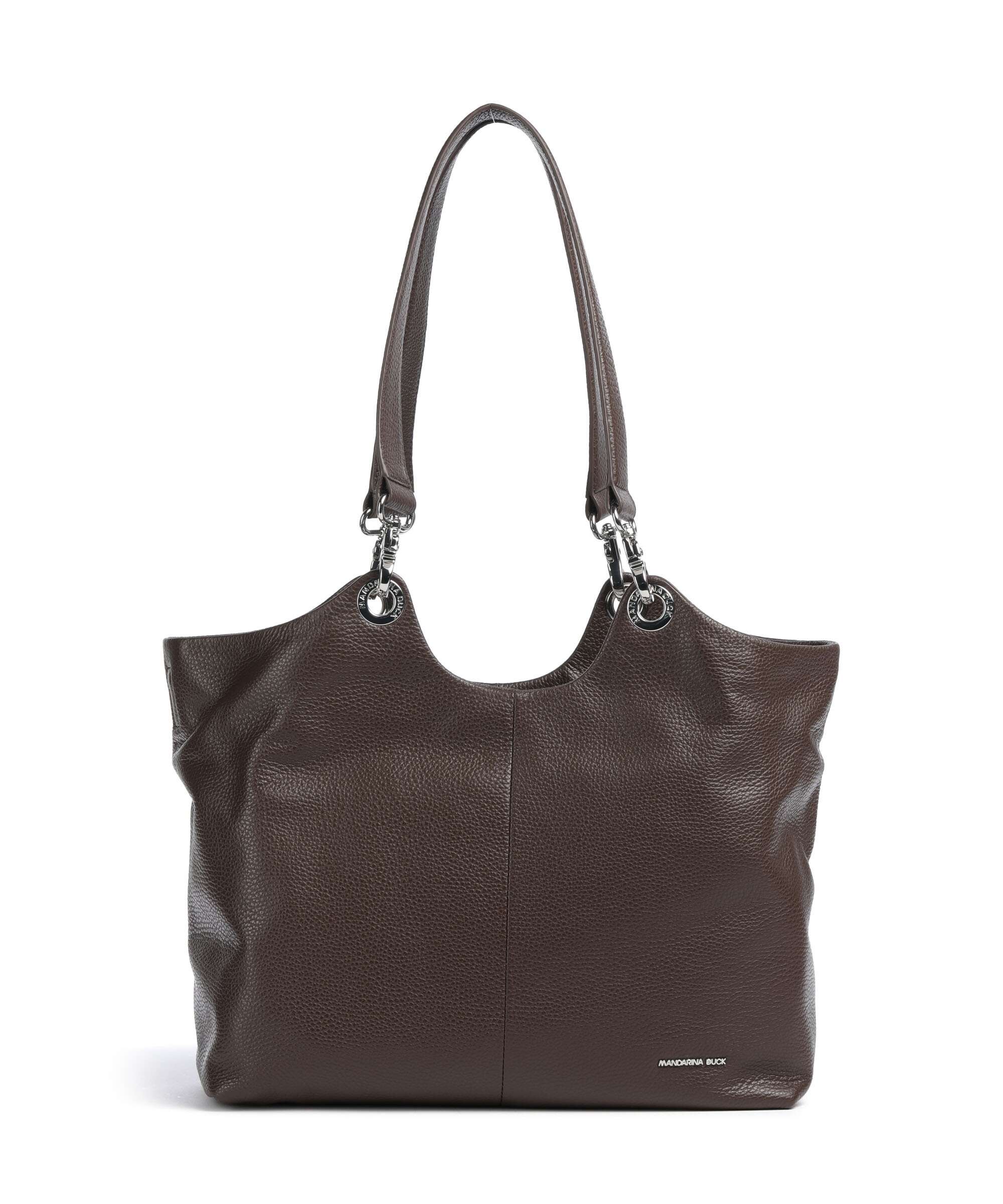 Mandarina Duck Mellow Leather Tote bag espresso