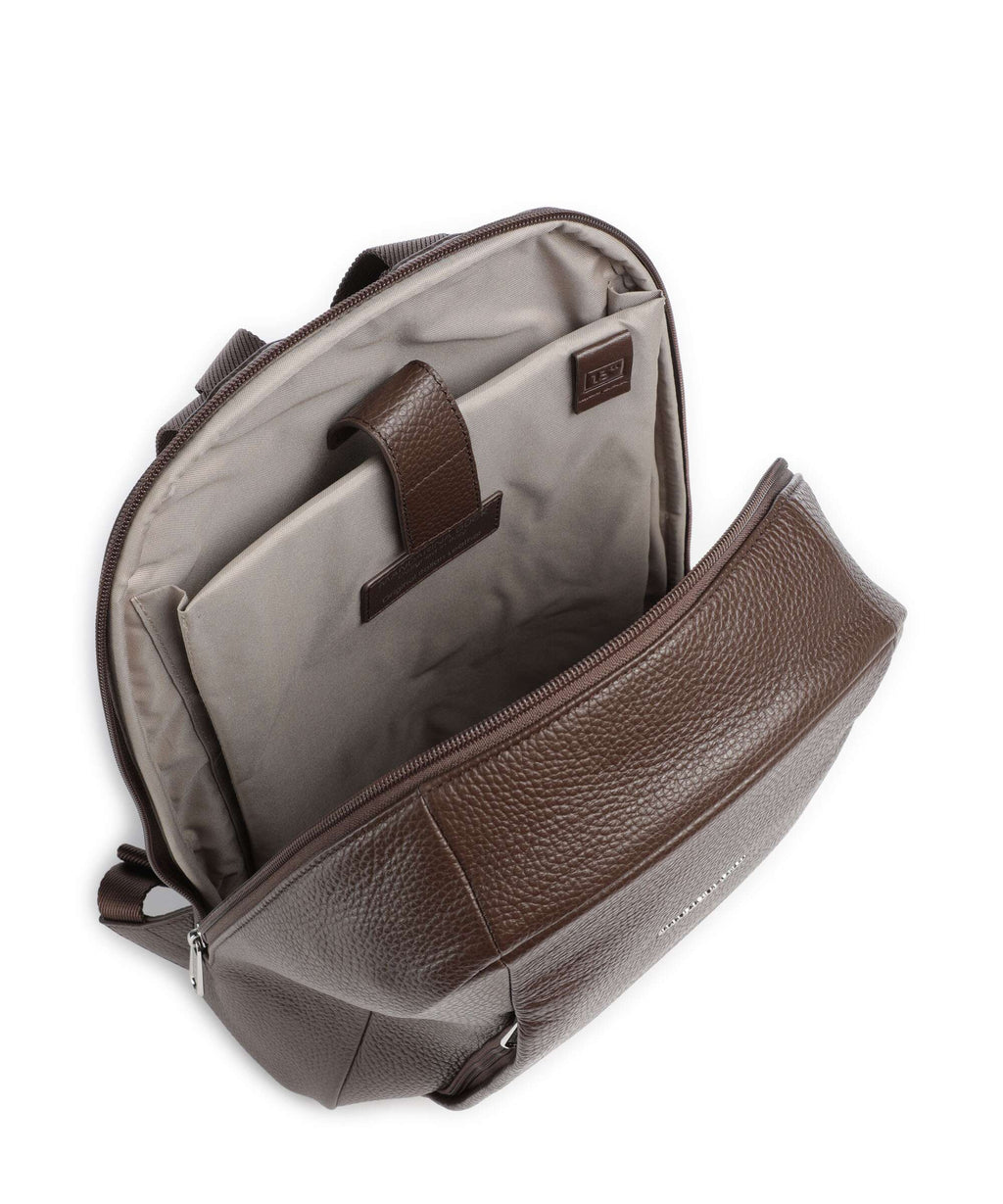 Mandarina Duck Mellow Leather Backpack espresso