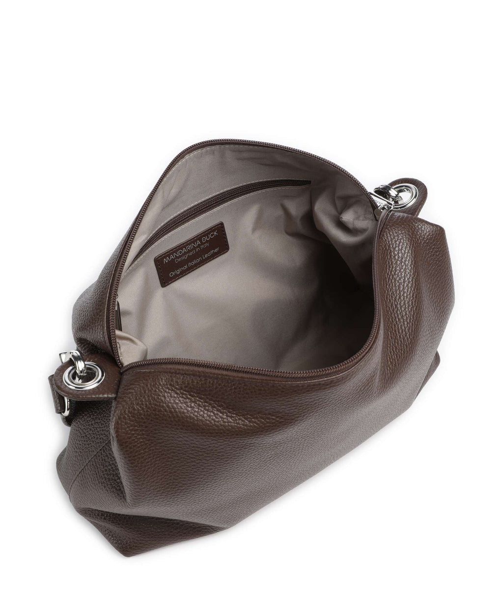 Mandarina Duck Mellow Leather Shoulder bag espresso