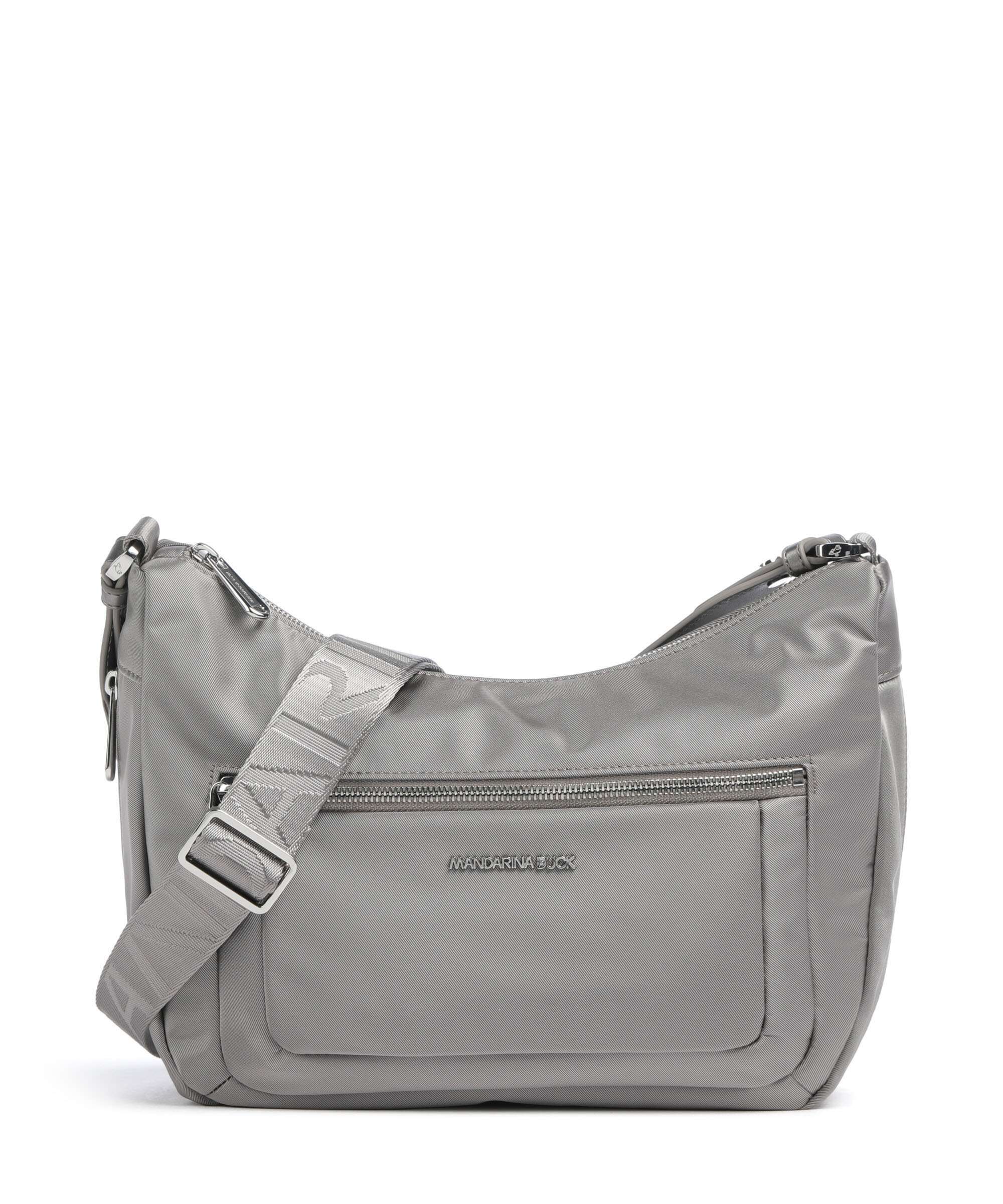 Mandarina Duck Active Lux Hobo bag gun metal