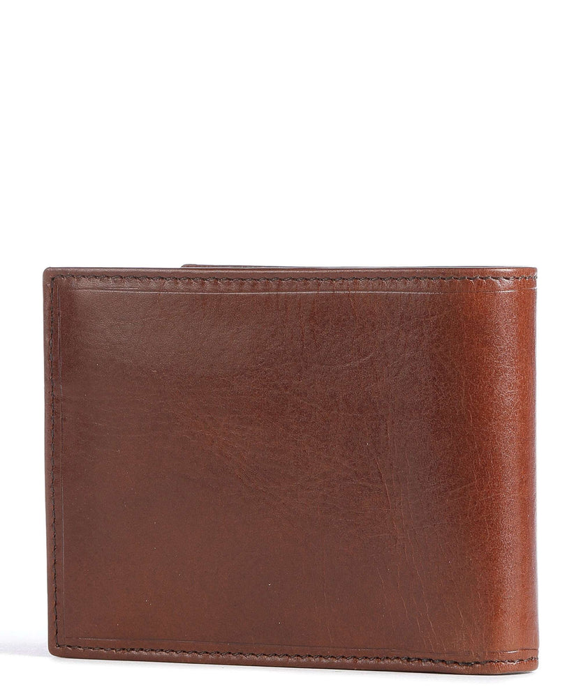 The Bridge Story Uomo RFID Wallet marrone