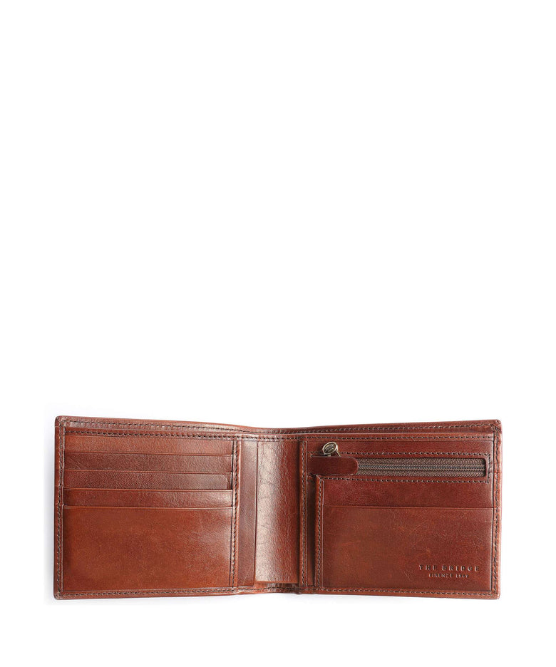 The Bridge Story Uomo Wallet marrone
